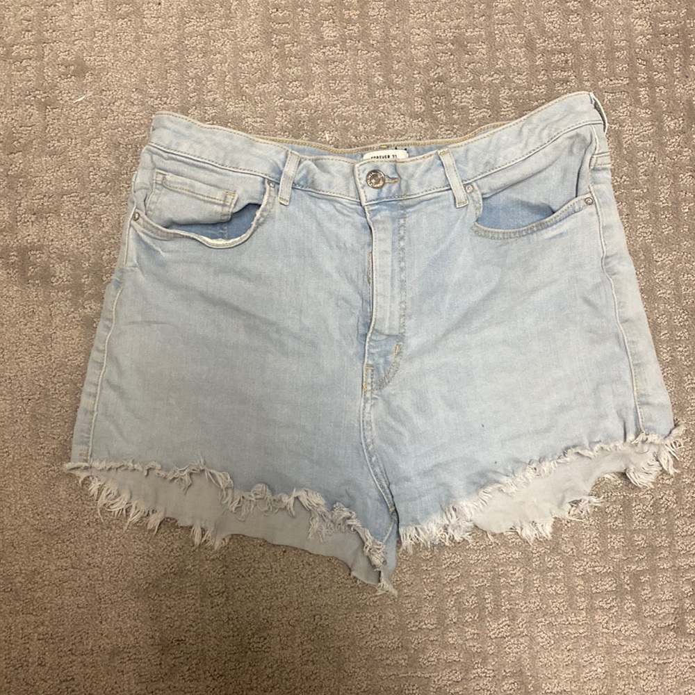 Forever 21 denim shorts